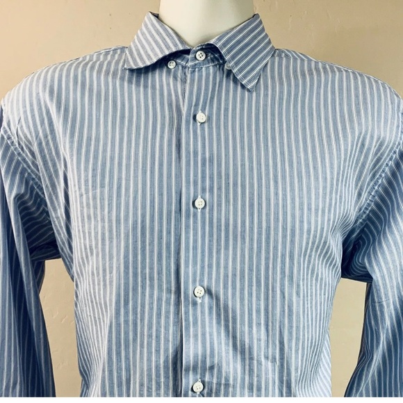 Fine European Tailoring Mens Large Button Up - Picture 4 of 7